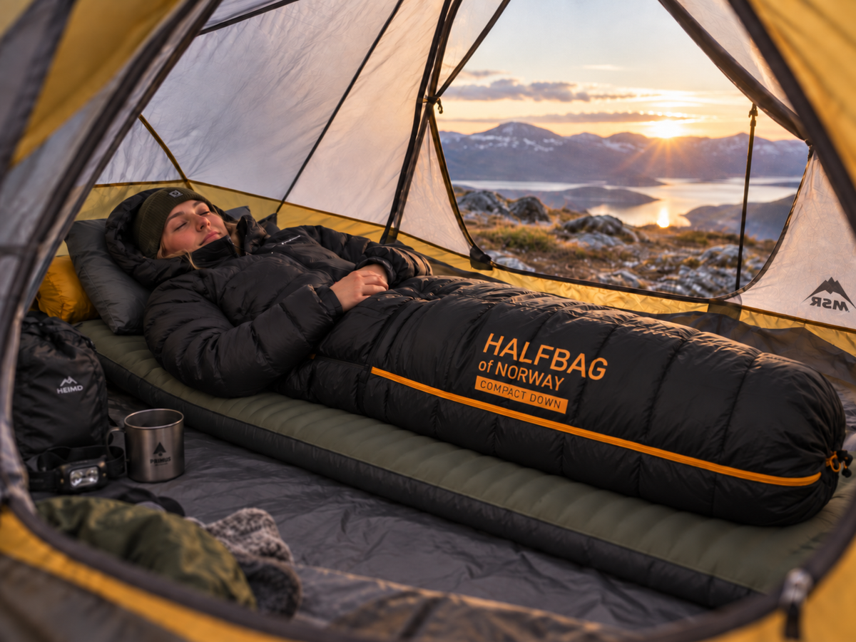 Halfbag for friluftsliv